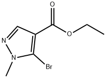 Ethyl 5-bromo-1-methyl-1H-pyrazole-4-carboxylate Structure