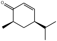 2-Cyclohexen-1-one,6-methyl-4-(1-methylethyl)-,(4R-cis)-(9CI) Structure