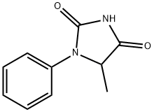 5-METHYL-1-PHENYLIMIDAZOLIDINE-2,4-DIONE Structure