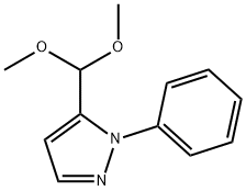 5-(diMethoxyMethyl)-1-phenyl-1H-pyrazole Structure