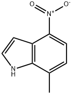 1H-Indole, 7-Methyl-4-nitro- Structure