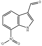7-NITROINDOLE-3-CARBOXALDEHYDE Structure