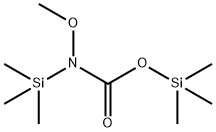 N-METHOXY-N,O-BIS(TRIMETHYLSILYL)CARBAMATE Structure