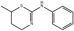 N-(6-METHYLTETRAHYDRO-1,3-THIAZIN-2-YLIDENE)ANILINE Structure