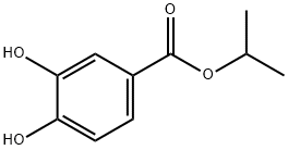 Benzoic acid, 3,4-dihydroxy-, 1-Methylethyl ester Structure