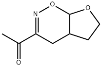 Ethanone, 1-(4a,5,6,7a-tetrahydro-4H-furo[3,2-e]-1,2-oxazin-3-yl)- (9CI) Structure