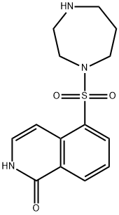 1-[(1,2-DIHYDRO-1-OXO-5-ISOQUINOLINYL)SULFONYL]HEXAHYDRO-1H-1,4-DIAZEPINE Structure