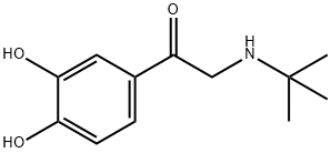 1-(3,4-Dihydroxyphenyl)-2-[(1,1-dimethylethyl)amino]ethanone Structure