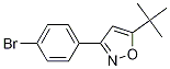 3-(4-broMophenyl)-5-tert-butylisoxazole Structure