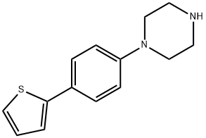 1-(4-(Thiophen-2-yl)phenyl)piperazine Structure