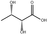 [2R,3S,(+)]-2,3-Dihydroxybutyric acid Structure