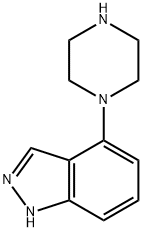 4-(Piperazin-1-yl)-1H-indazole Structure