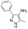 5-methyl-3-phenyl-1H-pyrazol-4-amine Structure