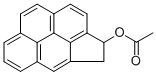 3-Acetoxy-3,4-dihydrocyclopenta(cd)pyrene 구조식 이미지