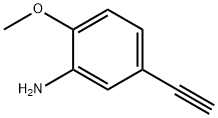 5-ETHYNYL-2-METHOXY-PHENYLAMINE Structure