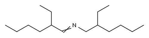 2-Ethyl-N-(2-ethylhexylidene)-1-hexanamine 구조식 이미지