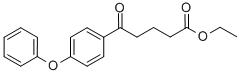 ETHYL 5-OXO-5-(4-PHENOXYPHENYL)VALERATE Structure