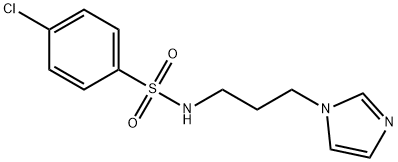 N-[3-(1-IMidazolyl)propyl]-4-chlorobenzenesulfonaMide Structure