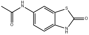아세트아미드,N-(2,3-디히드로-2-옥소-6-벤조티아졸릴)-(9CI) 구조식 이미지