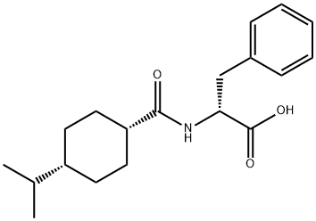 105816-06-6 D-Phenylalanine, N-[[4-(1-methylethyl)cyclohexyl]carbonyl]-, cis-