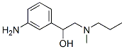 1-(3-aminophenyl)-2-(methyl-propyl-amino)ethanol Structure