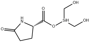 L-프롤린,5-옥소-,디히드록시메틸실릴에스테르 구조식 이미지