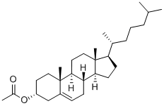 5-CHOLESTEN-3-ALPHA-OL ACETATE Structure