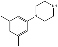 1-(3,5-Dimethylphenyl)piperazine Structure
