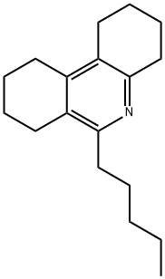 6-Pentyl-1,2,3,4,7,8,9,10-octahydrophenanthridine Structure