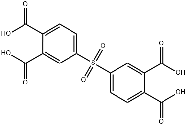 4,4'-Sulfonylbis(phthalic acid) 구조식 이미지