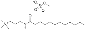 methyl trimethyl-3-[(1-oxododecyl)amino]propylammonium sulphate  Structure