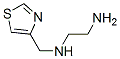 1,2-Ethanediamine,  N-(4-thiazolylmethyl)-  (9CI) Structure