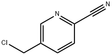 5-(CHLOROMETHYL)PYRIDINE-2-CARBONITRILE Structure