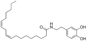 N-linoleoyldopamine Structure