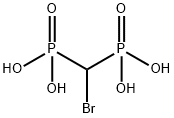 bromomethylenebis(phosphonic acid) Structure