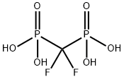 difluoromethylene diphosphonate Structure