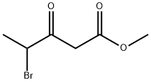 METHYL 4-BROMO-3-OXOPENTANOATE Structure