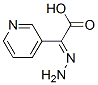 3-Pyridineaceticacid,alpha-hydrazono-,(E)-(9CI) Structure