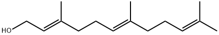 (E,E)-Farnesol  Structure