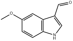 5-Methoxyindole-3-carboxaldehyde Structure