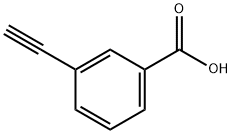 3-에틸닐-벤조산 구조식 이미지