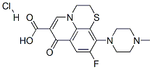 Rufloxacin hydrochloride 구조식 이미지