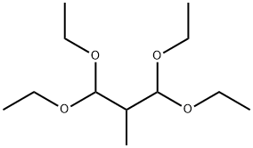 1,1,3,3-TETRAETHOXY-2-METHYLPROPANE Structure