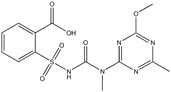 Tribenuron 구조식 이미지