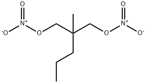 2-methyl-2-propylpropane-1,3-diyl dinitrate  구조식 이미지