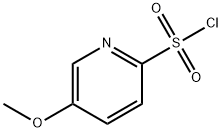 5-메톡시-피리딘-2-설포닐클로라이드 구조식 이미지