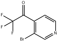 1-(3-브로모피리딘-4-일)-2,2,2-트리플루오로에타논 구조식 이미지