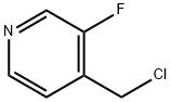 4-클로로메틸-3-플루오로-피리딘 구조식 이미지