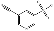 5-Cyano-3-Pyridinesulfonyl  chloride Structure