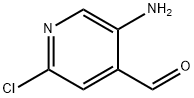 5-aMino-2-chloroisonicotinaldehyde 구조식 이미지